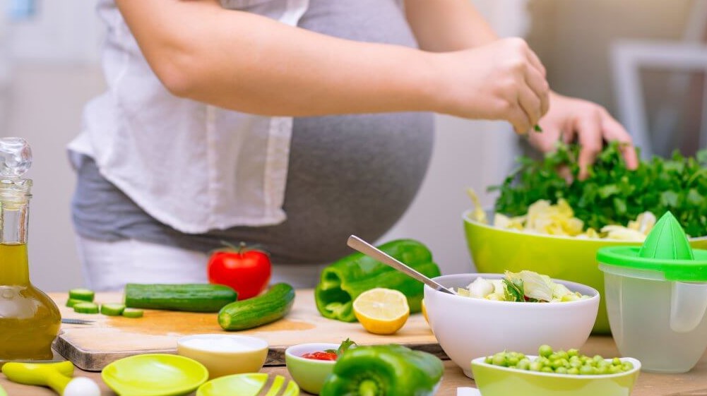 importancia dieta embarazo