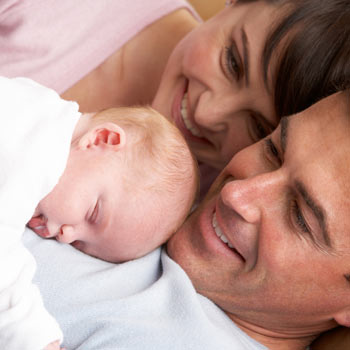 pareja y llegada de un bebe